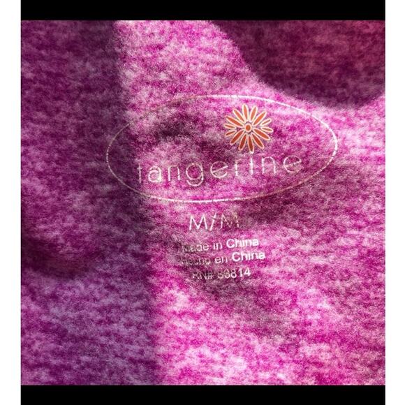 Tangerine Quarter Zip Pullover Reflective Pullover size Medium - Picture 14 of 15